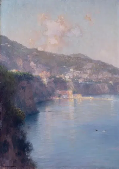 Le port de Sorrente by Henry Brokman, 1912 — digital art print download