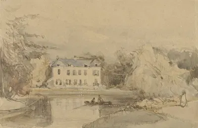 Het Huis te Leede by Johannes Bosboom, 1827 - 1891 — digital art print download