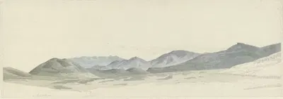 Горный пейзаж у Тускулума by Иосиф Августус Книп — digital art print download