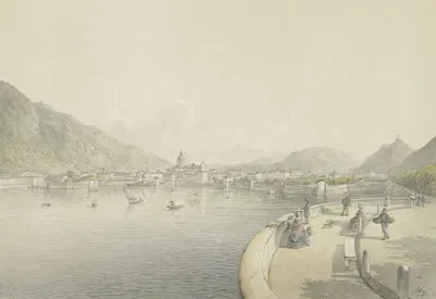 Комо by Карой Лайош Либай, 1824 - 1888 — digital art print download