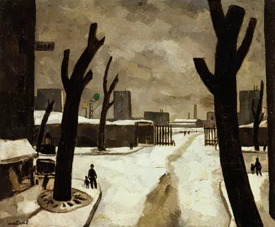 Снег (потерна равнины) by Роберт Луи Антраль, 1926 — digital art print download