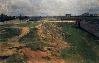 Vue du fort de Vanves. by René Billotte, 1880 — digital art print download