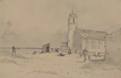 Катвейк by Виллем Антоний ван Деентер, 1834 - 1893 — digital art print download