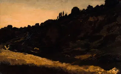 Вид на Монмартр by Южен Лавьей, 1848 — digital art print download