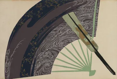 Складные веера (Суэхиро) by Камисака Секка, 1909-1910 — digital art print download