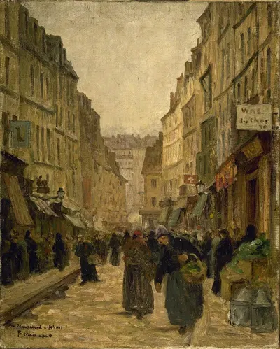 Улица Мюффетар by Фернан Майо, 1905 — digital art print download