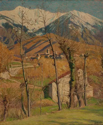 Le Canigou en hiver by Georges Daniel de Monfreid, 1921 — digital art print download