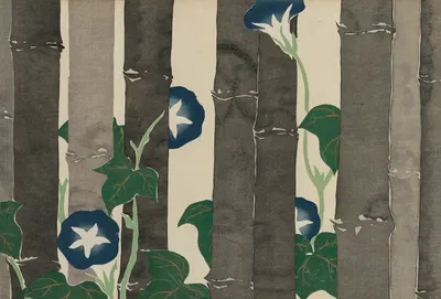 Утренние славы (Асагато) by Камисака Секка, 1909-1910 — digital art print download