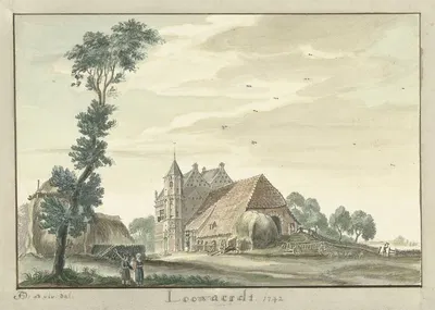 Лооваерт by Ян де Бейер, 1742 — digital art print download