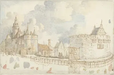 Замок Маркетт by Ян Хулсвит, 1776 - 1822 — digital art print download