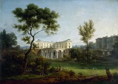 La maison de Beaumarchais et la Bastille by Jean-Baptiste François Genillion, 1788 — digital art print download
