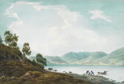 Голова Уиндермира с фермы Белл Гранж by Джон Уорик Смит, 1789 — digital art print download