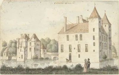 Замок Беверверд by Иосиф Адольф Шметтерлинг, 1761 - 1828 — digital art print download