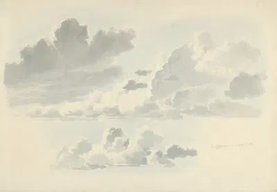 Изучение облаков by Иосиф Августус Книп, 1778 - 1847 — digital art print download