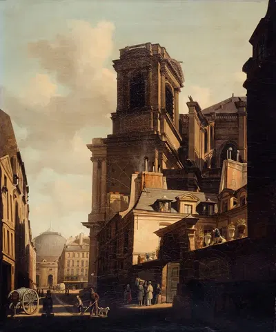 Улица Дня by Ламбер Нолле, 1837 — digital art print download