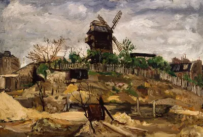 Le moulin de la Galette by Marcel Leprin, 1920 — digital art print download
