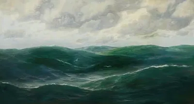 Бурное море by Макс Йенсен — digital art print download