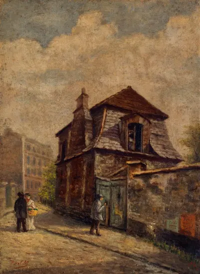 Охотничий павильон г-на Жюльена, переулок Гобеленов by Поль Мартельер, 1900 — digital art print download