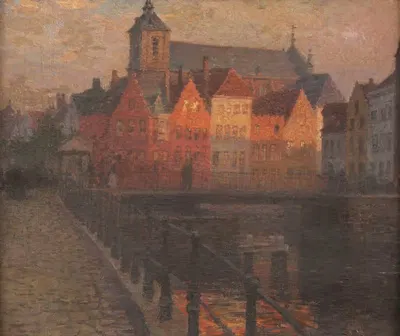 Quai de la Paille à Bruges by Paul Steck — digital art print download