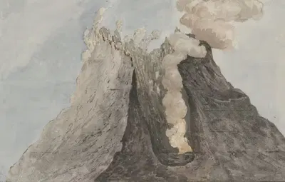 Binnenzijde van krater Etna by Willem Carel Dierkens, 1778 — digital art print download