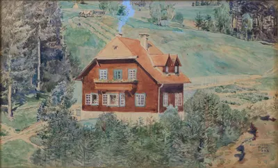 Дом by Александр Пок, 1928 — digital art print download