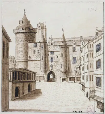 Большой Шателе by Альфред Боннардо, 1801 - 1900 — digital art print download
