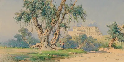 Ахиллеон by Анджелос Гиаллинас, 1895 — digital art print download