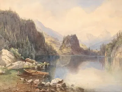 Gebirgssee by Anton Altmann — digital art print download