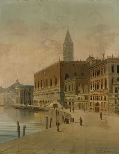 Venedig 1 by August Von Siegen — digital art print download