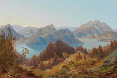 Luzerner See by Carl Hasch — digital art print download