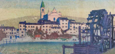 Parona di Valpolicella by Carl Moser — digital art print download