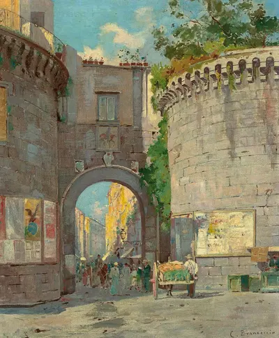 Porta Nolana by Carlo Brancaccio — digital art print download
