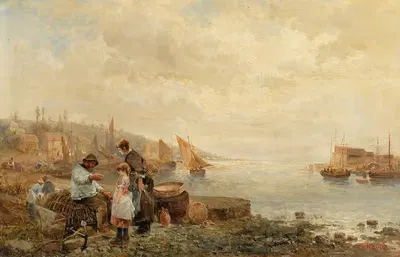 Motiv von der Westerschelde by Emil Barbarini — digital art print download