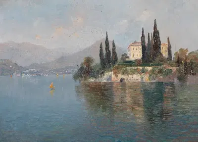 Вилла Чипресси by Эмили Медиз-Пеликан — digital art print download