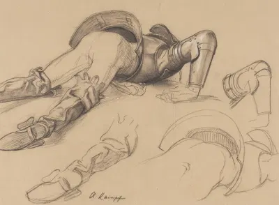 Figure Studies by Arthur Kampf — digital art print download