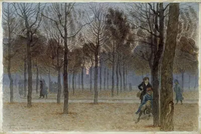 Площадь Эколей, площадь Рынка и авеню Мэйн by Феликс Брар, 1916 — digital art print download