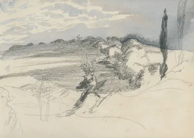 Sketchbook by Барбара Бодичон, 1861 — digital art print download