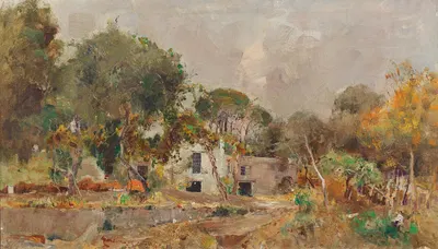 Касале в Торре дель Греко by Джузеппе Касчиаро, 1910 — digital art print download