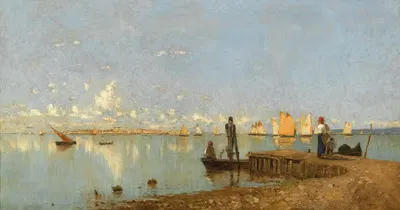 Лагуна by Гуглиельмо Чарди — digital art print download