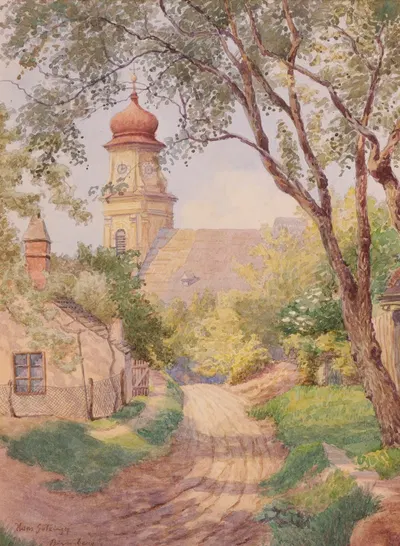 Bisamberg by Hans Götzinger — digital art print download