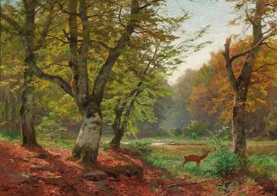 Waldsee by Heinrich Böhmer — digital art print download