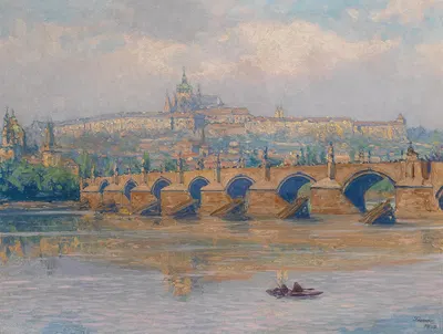 Прага by Генрих Томек, 1913 — digital art print download