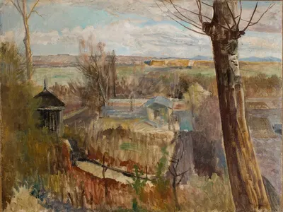 Пейзаж из Салватора by Яцек Мальчевский, 1911 — digital art print download