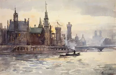 Выставка 1900 года, иностранные павильоны by Лор Бруардел, 1900 — digital art print download