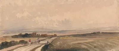 A Yorkshire Road by Peter DeWint — digital art print download