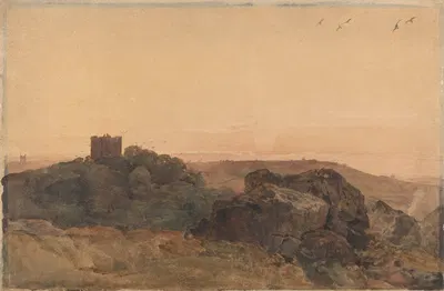 Bolton Castle by Peter DeWint — digital art print download