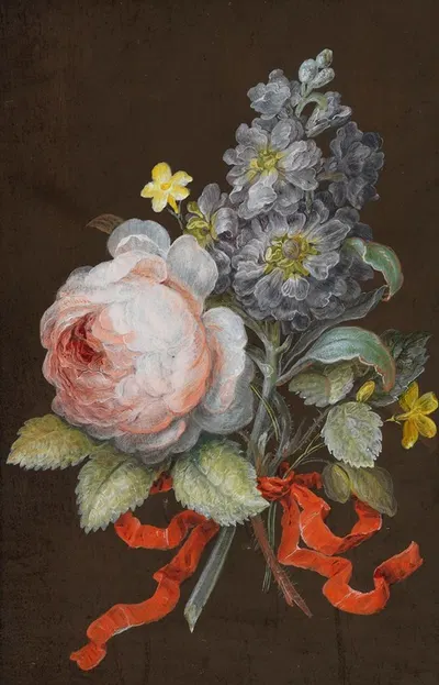 Blumenzweig by Barbara Regina Dietzsch, 1775 — digital art print download