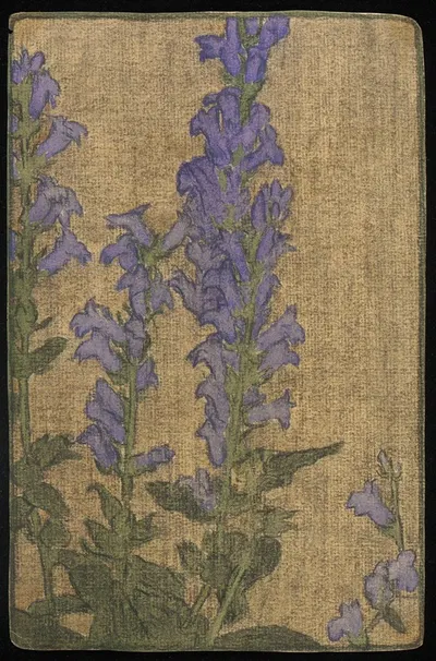 Delphinium by Ханна Боргер Овербек — digital art print download