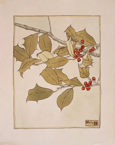 Holly by Ханна Боргер Овербек — digital art print download