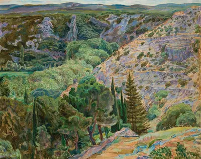 Пейзаж из Англеса by Зигмунт Валишевский, 1930 — digital art print download